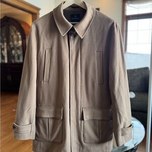 Brooks Brothers Camel Wool Overcoat